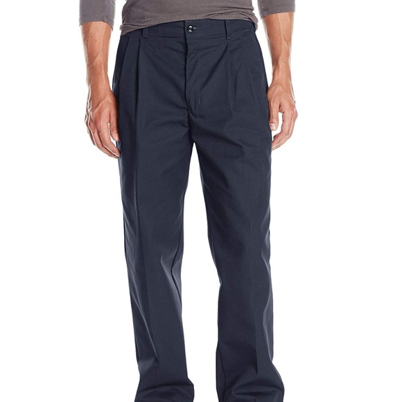 red kap slim fit work pants